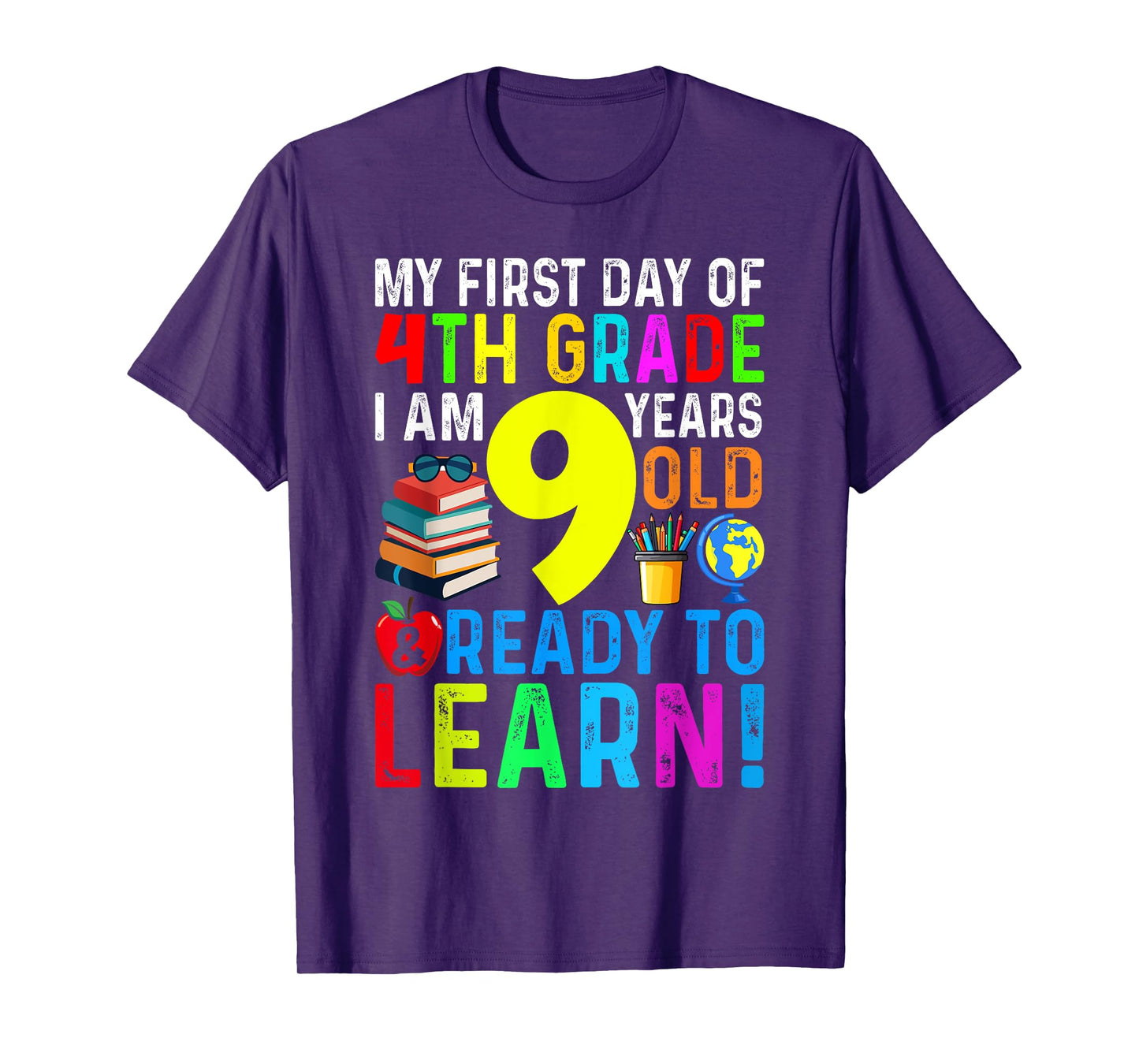 4th Grade Back to First Day of School Boys Girl T-Shirt