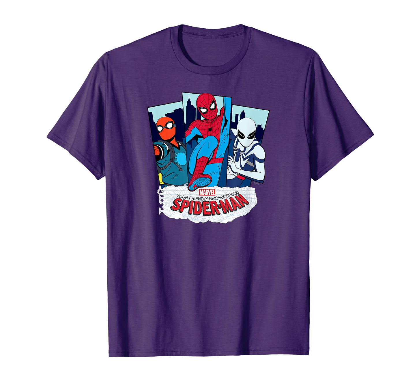 Your Friendly Neighborhood Spider-Man - Suit Panels T-Shirt