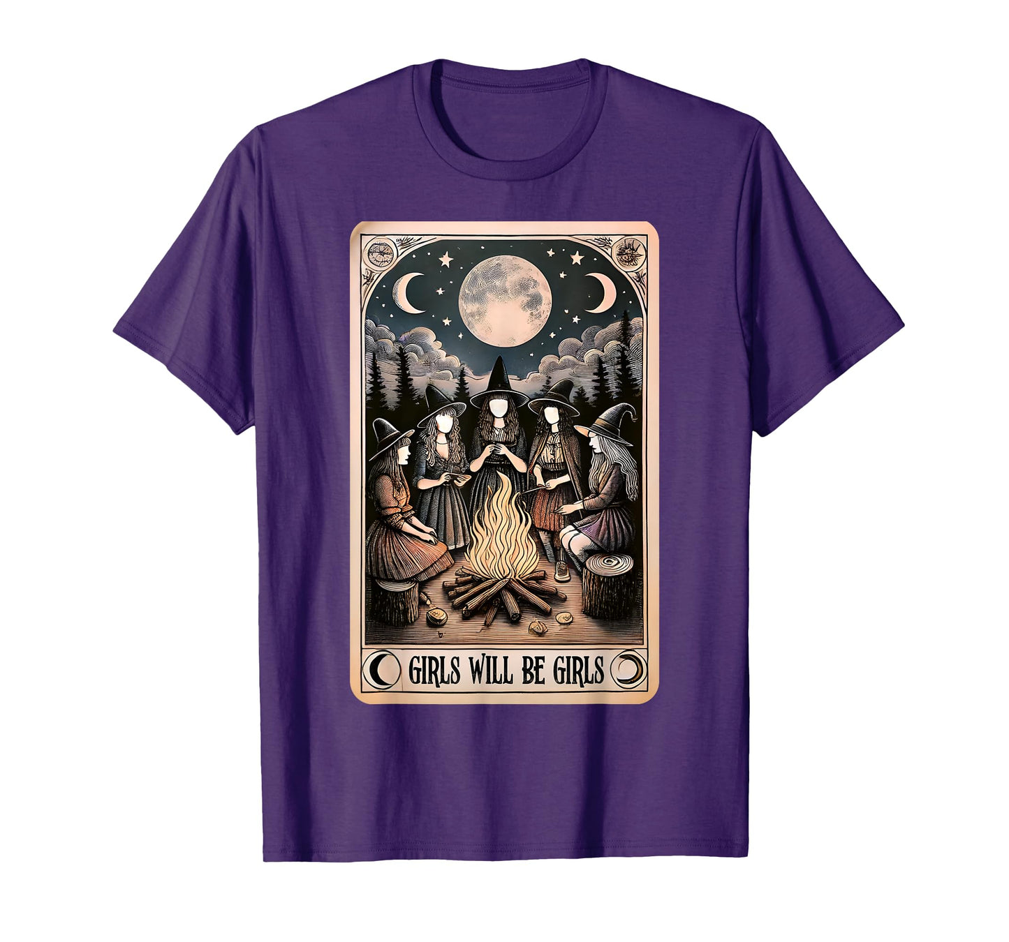 Girl Will Be Girl, Funny Witch, Witchy Vibes T-Shirt