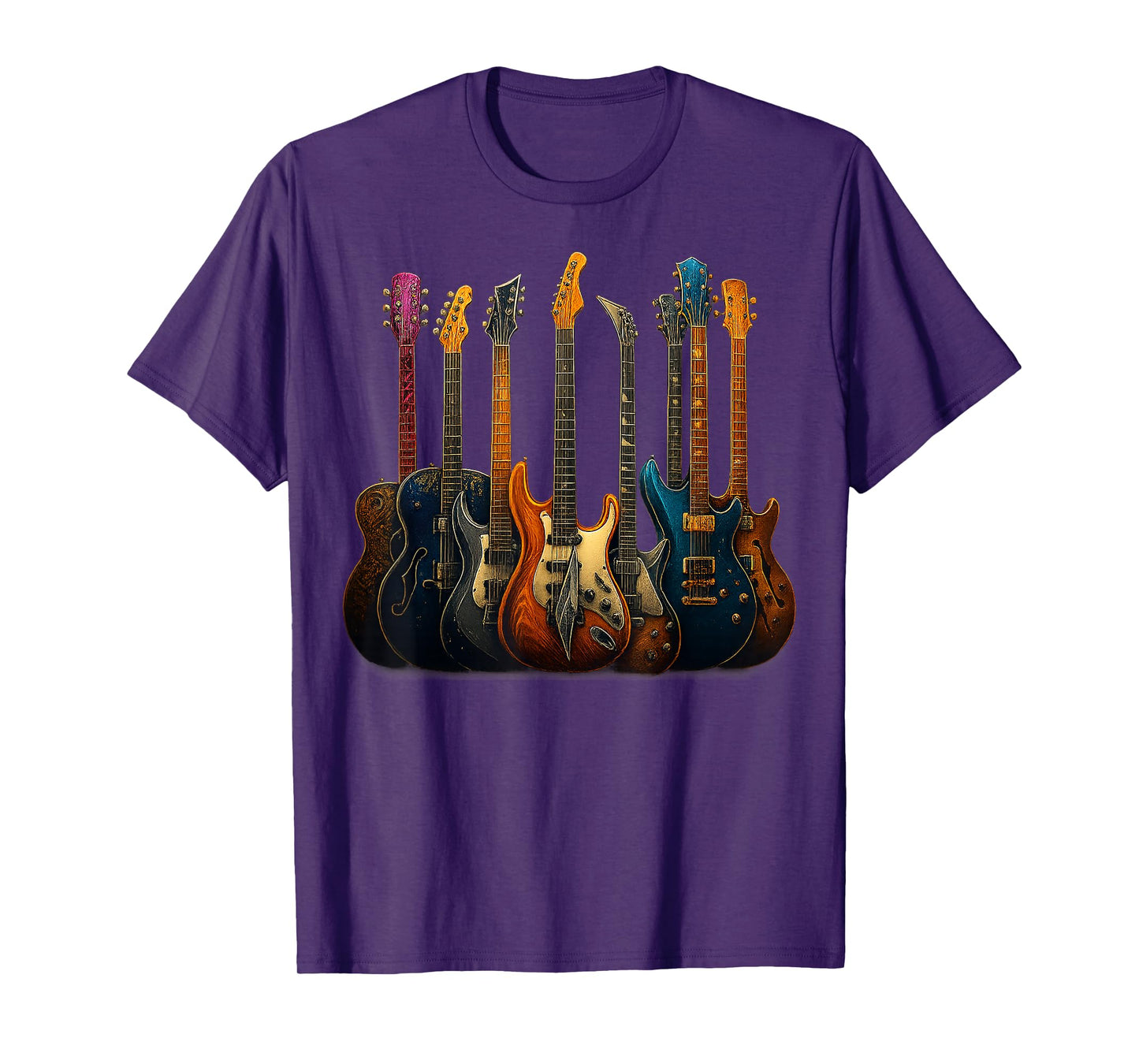 Guitars Guitarists Music Guitar Gifts For Men Women Boy Kid T-Shirt