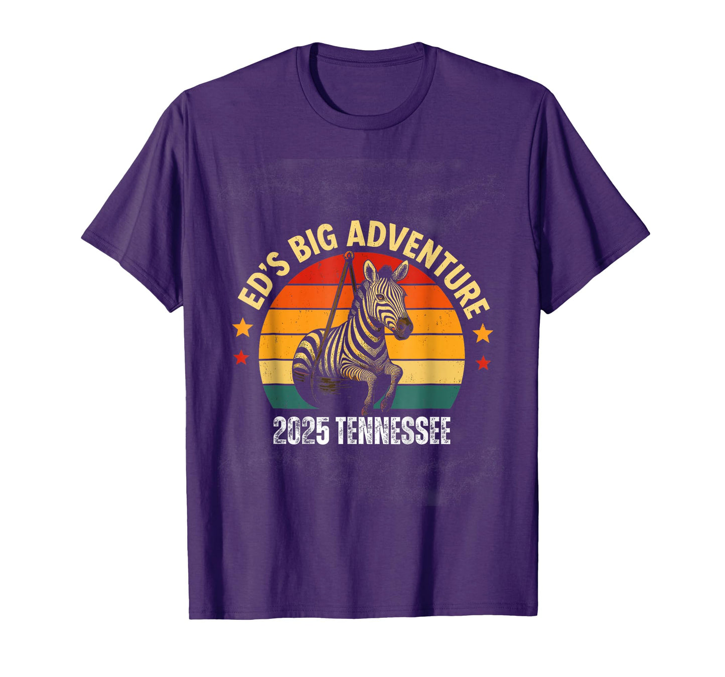 Ed's Adventure , Ed the Zebra Tennessee 2025 T-Shirt
