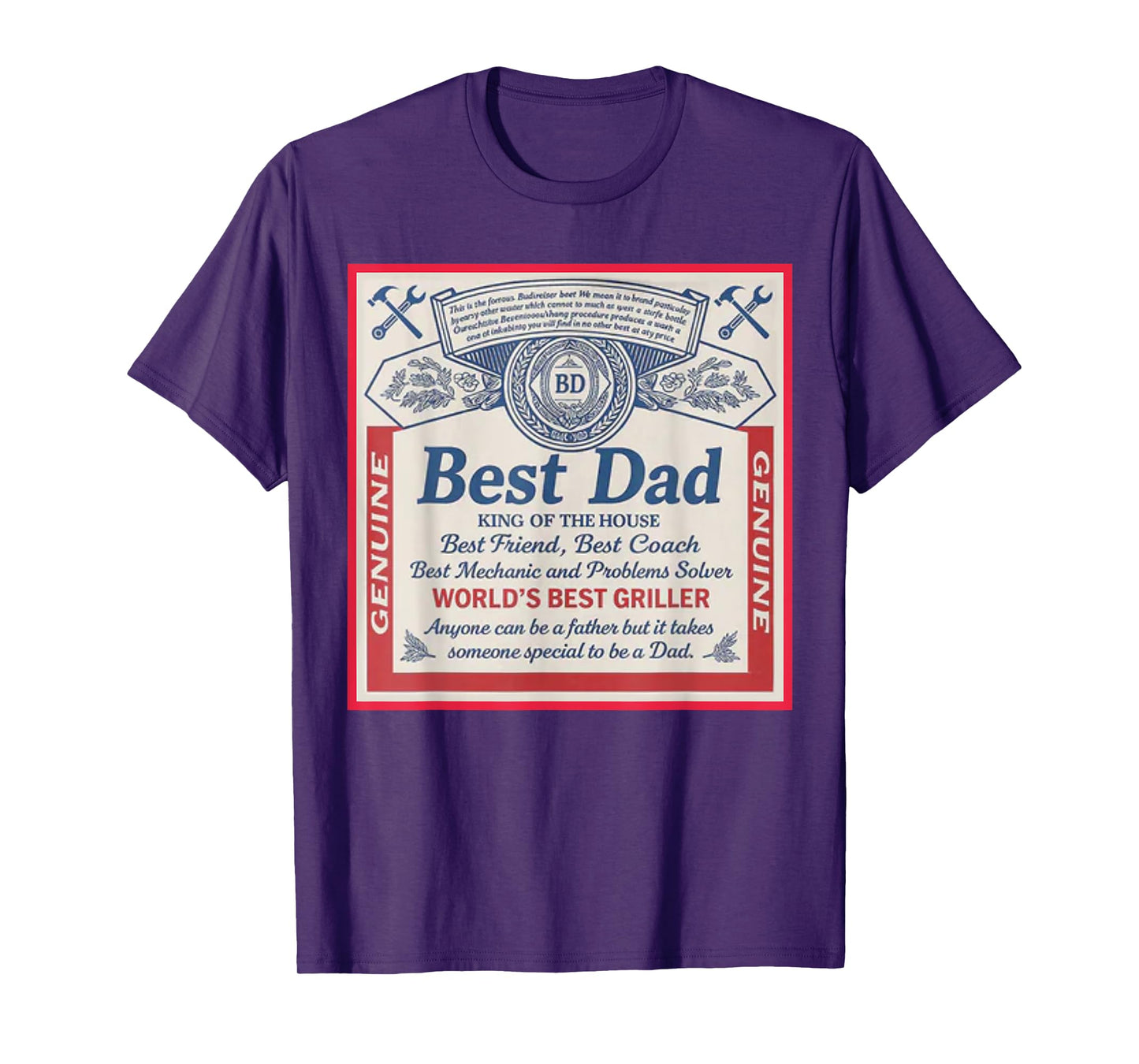 best dad world's best griller Father day T-Shirt