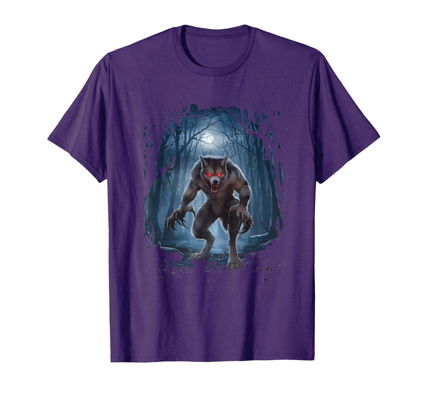 Werewolf Creature Cryptid Cryptozoology Folklore Wolf Man T-Shirt
