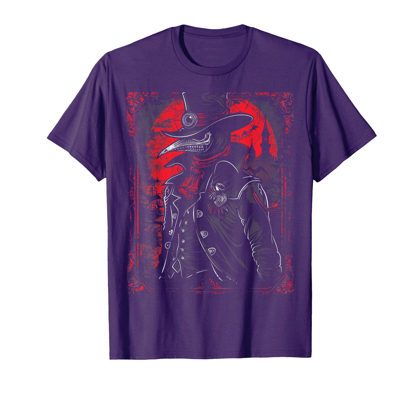Gothic Art Gothic Plague Doctor Goth Aesthetic T-Shirt