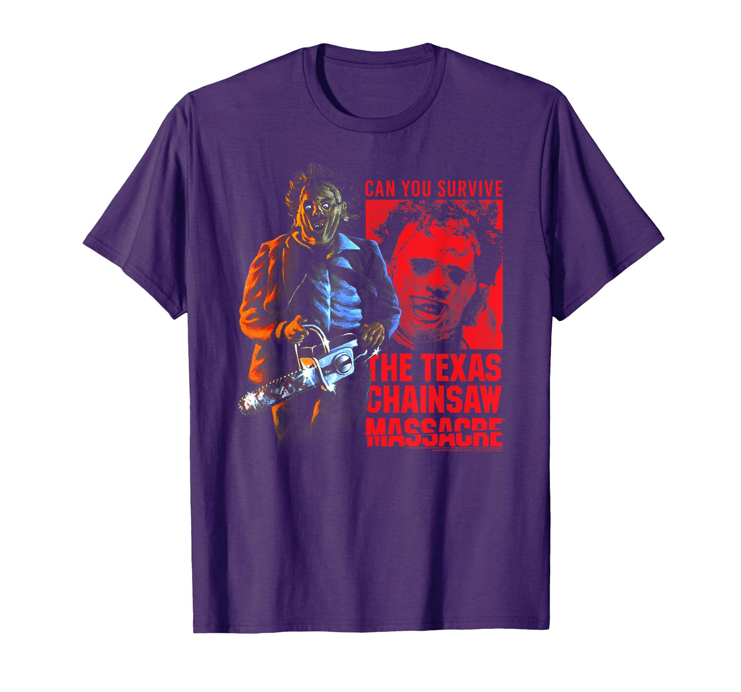 The Texas Chainsaw Massacre Survive Leatherface Horror T-Shirt