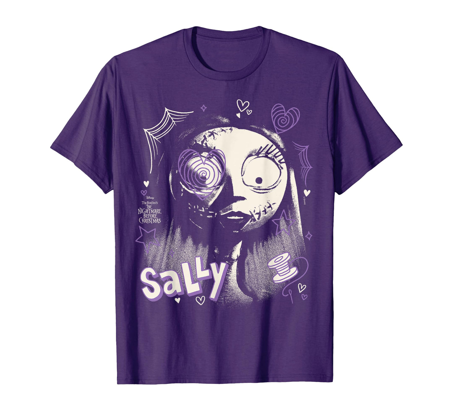 Nightmare Before Christmas - Sally Face Oversized T-Shirt