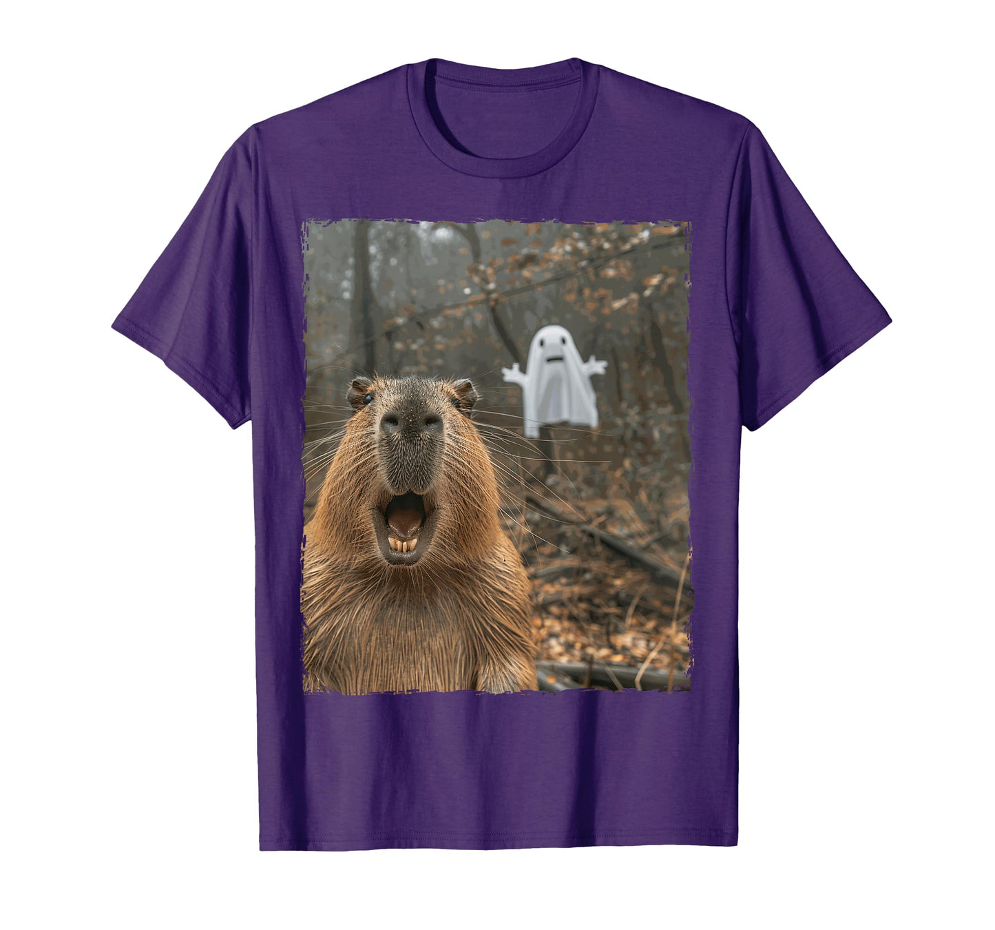Funny Capybara Halloween T-Shirt