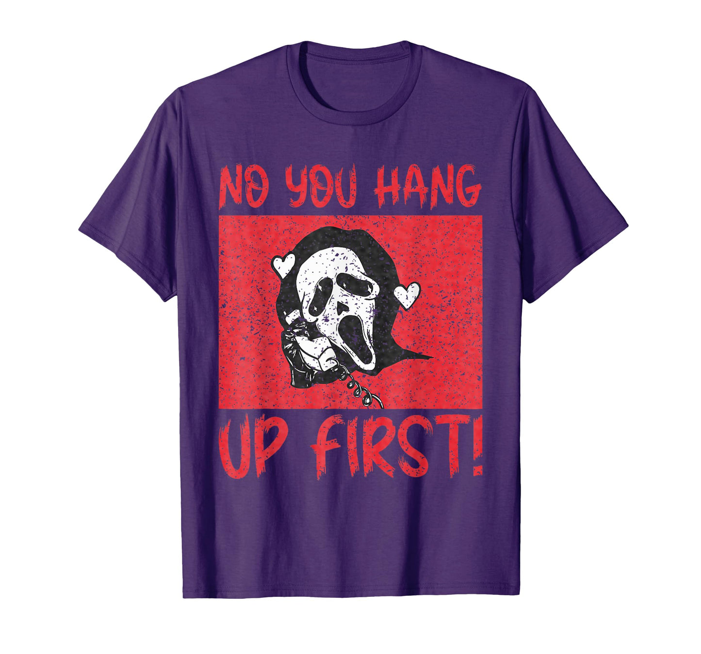 Funny No You Hang Up First Gho-st Calling Hello Halloween T-Shirt