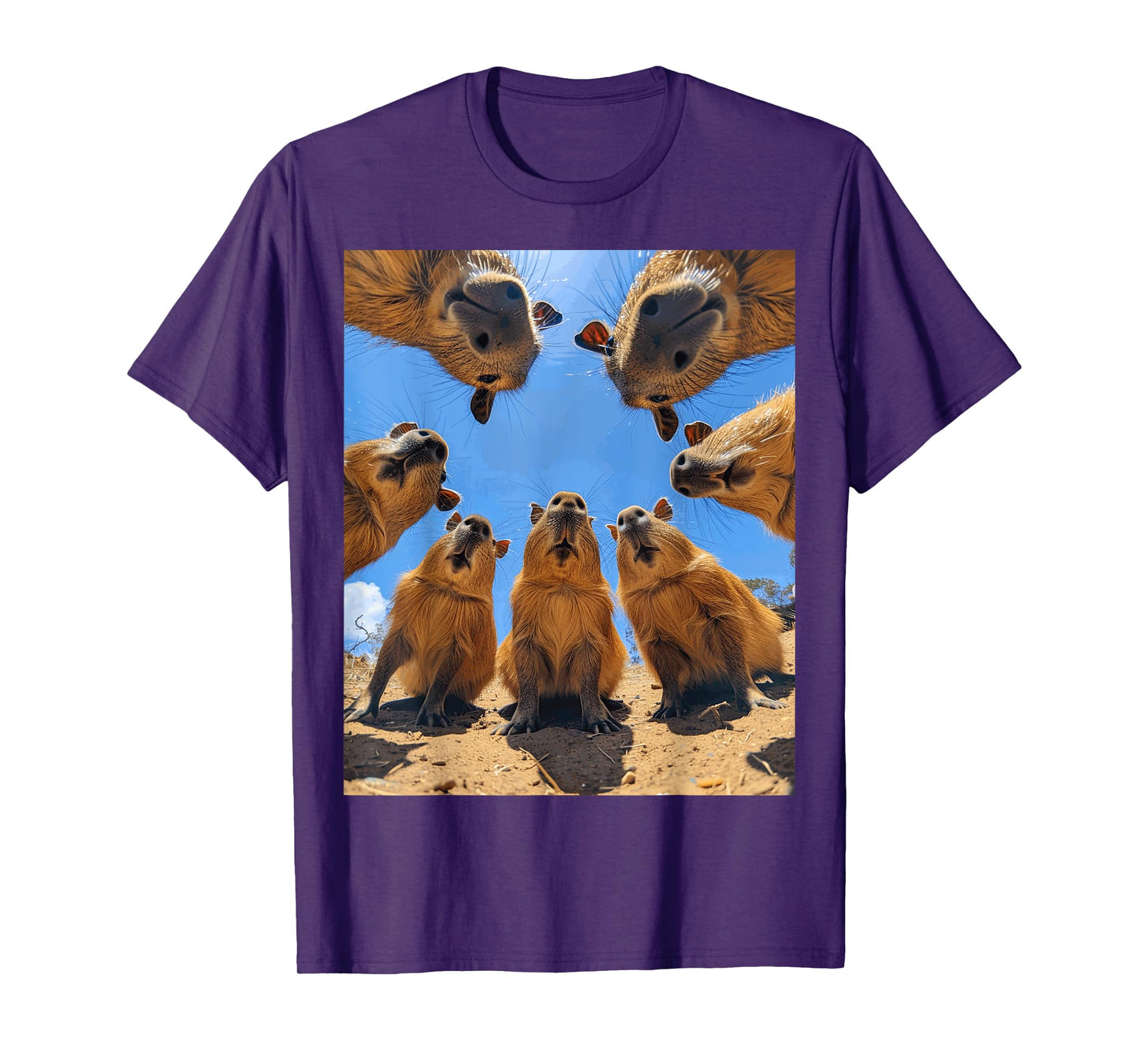 Funny Graphic Capybara T-Shirt