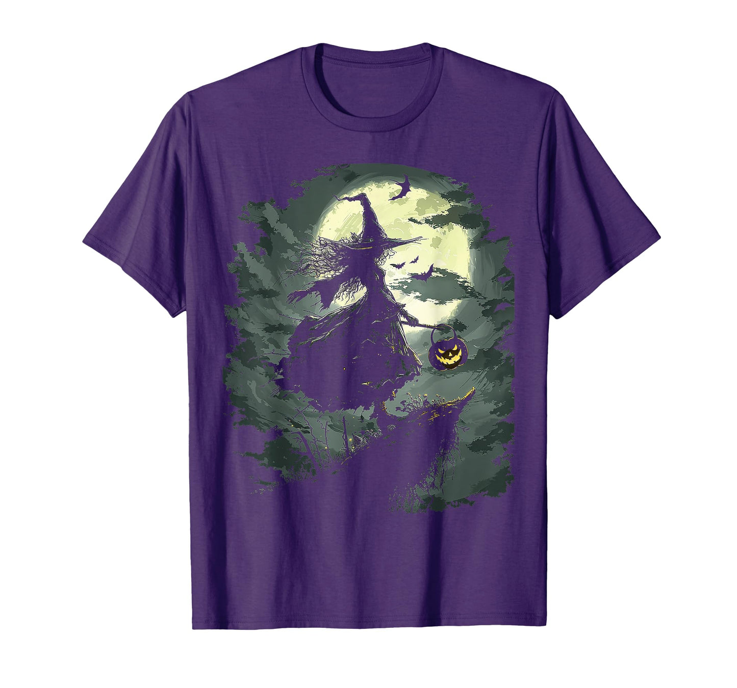 Witch Costume Halloween Spooky Art Witch T-Shirt
