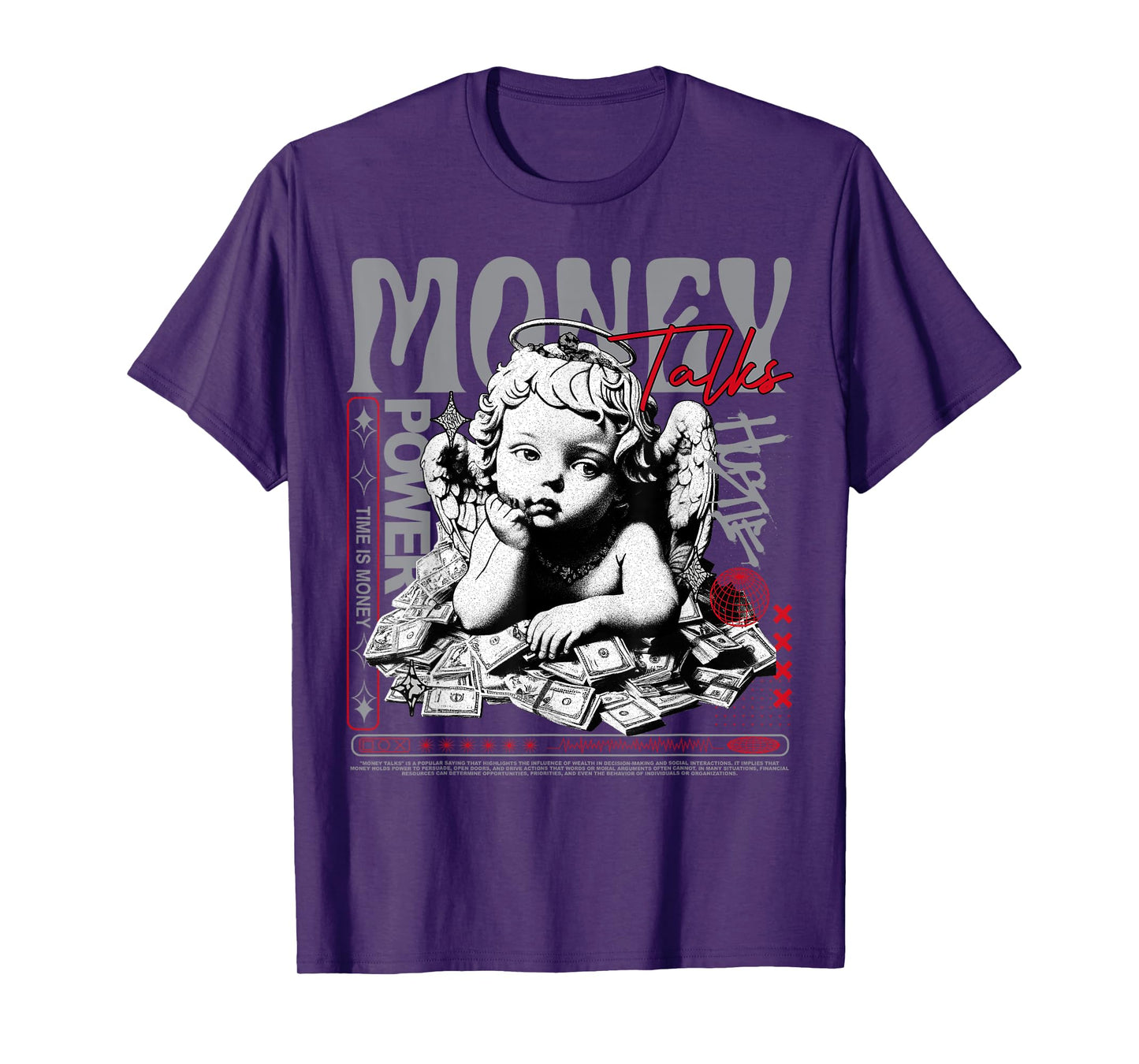 Money Talks Black Cement 3s Matching Tee For Men Women T-Shirt