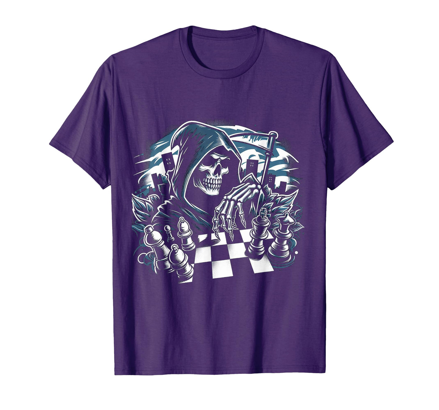 Chess Grim Reaper T-Shirt