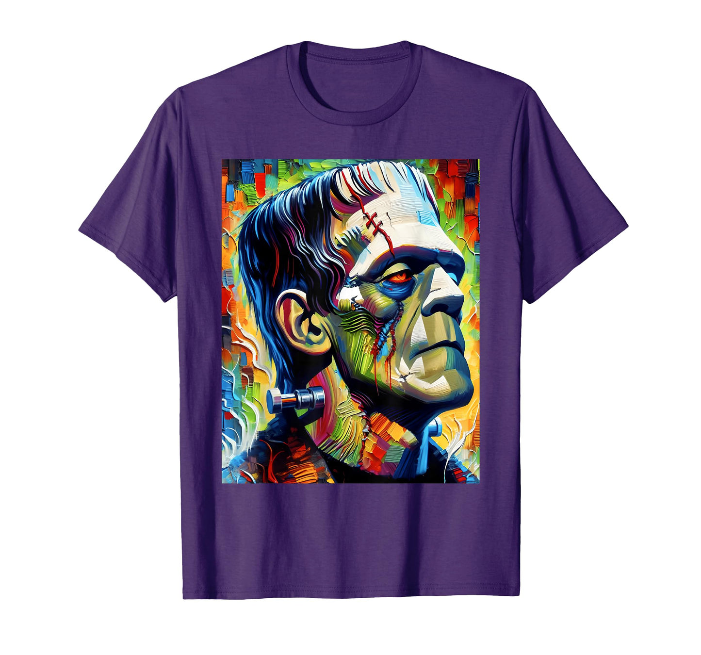 Frankenstein Monster And Bride Halloween Matching Couple T-Shirt