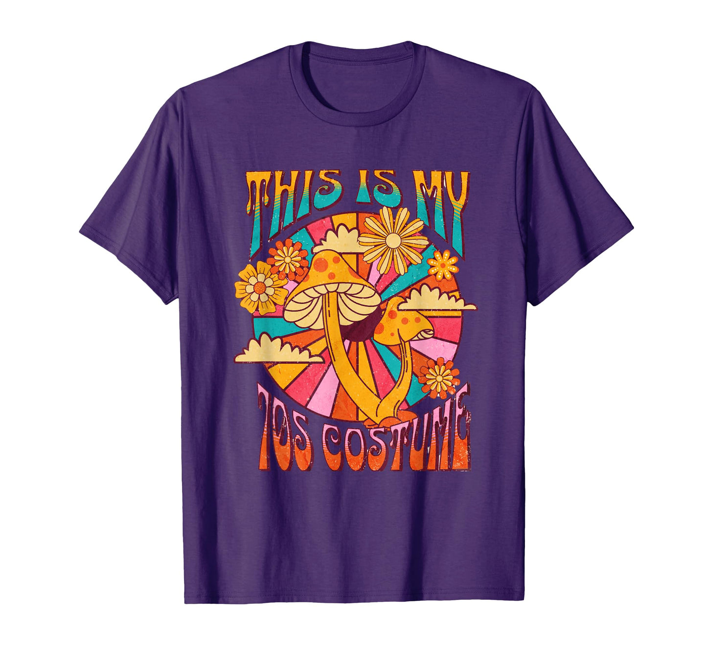 This Is My 70s Costume 70 Styles Men 70's Disco 1970s Outfit T-Shirt