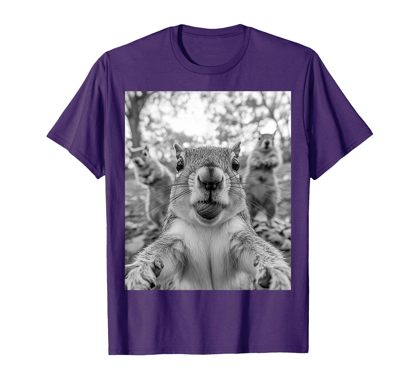 Cute Squirrel Selfie T-Shirt