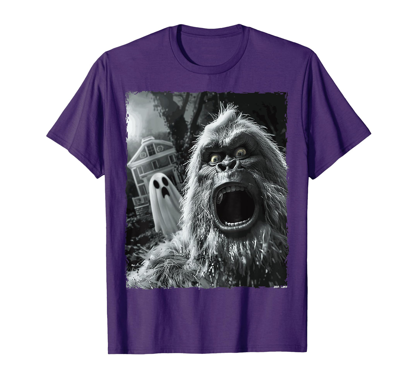 Funny Bigfoot Sasquatch Halloween T-Shirt