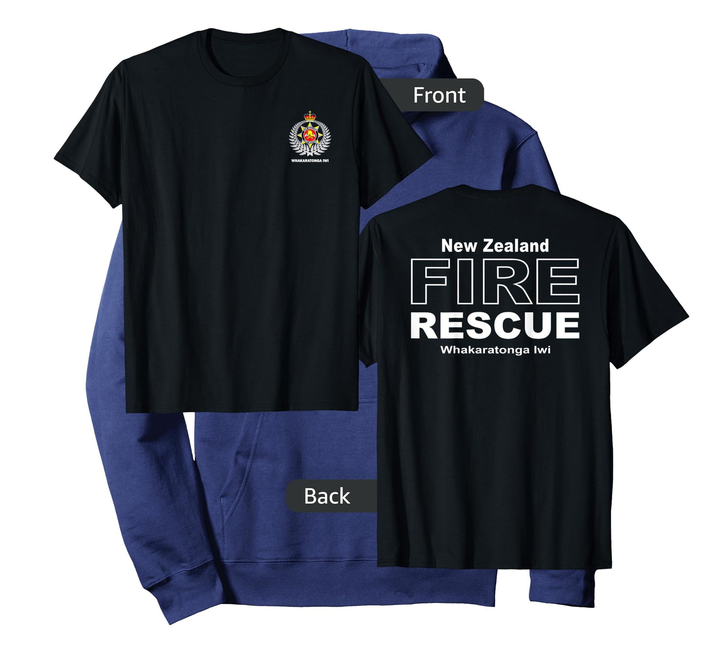 New Zealand Fire Rescue Firefighter T-Shirt