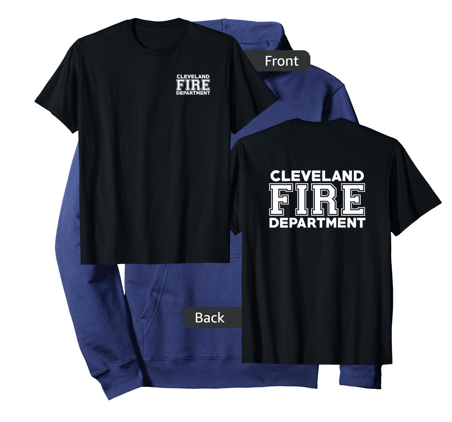 City of Cleveland Fire Rescue Ohio Firefighter Duty T-Shirt T-Shirt