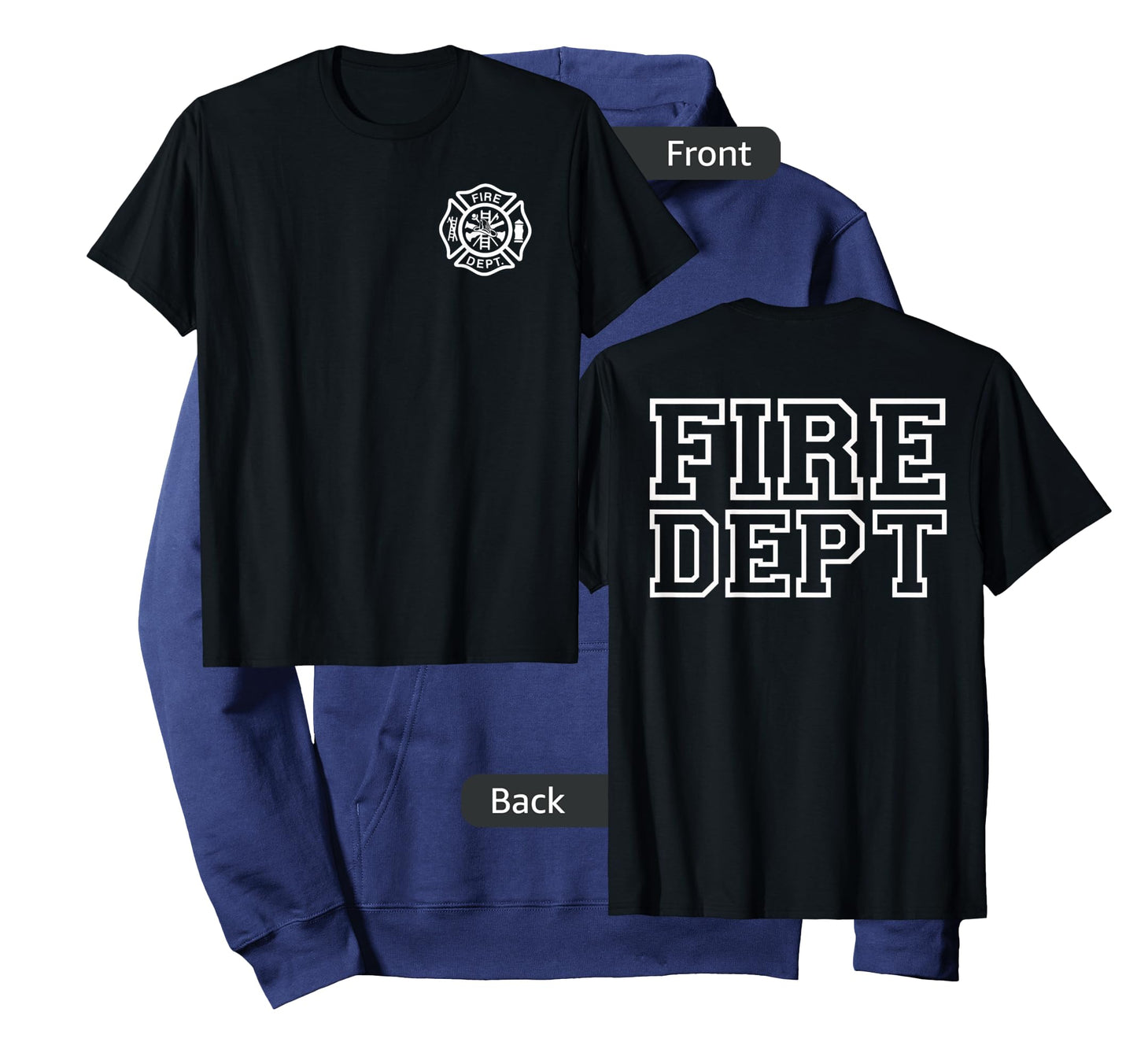 Fire Department Logo Uniform Fireman Symbol Firefighter Gear T-Shirt