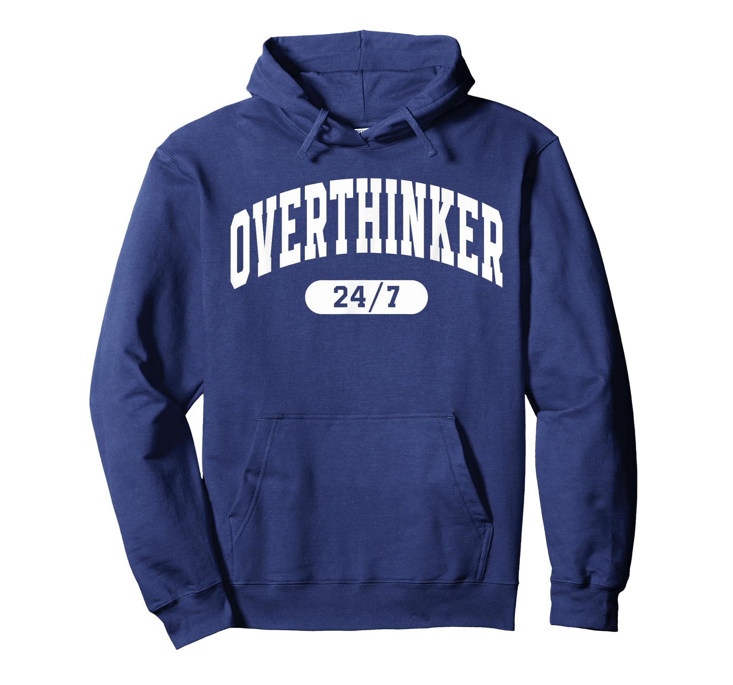 OVERTHINKER 24/7 Cute Funny Over Thinker T-Shirt