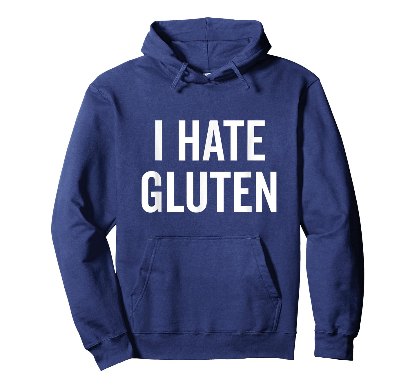 I Hate Gluten Funny Anti-Gluten Humor T-Shirt