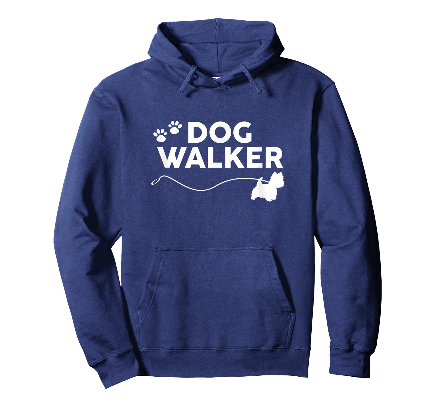 Westie Dog Walker Gifts Cute Dog Lover Walking Rescue Puppy T-Shirt