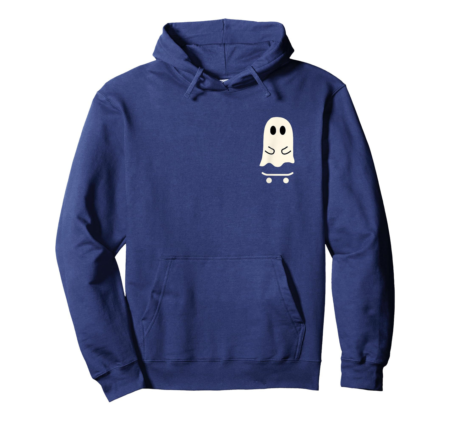 Little Ghost Skateboard Cute Halloween Skater T-Shirt