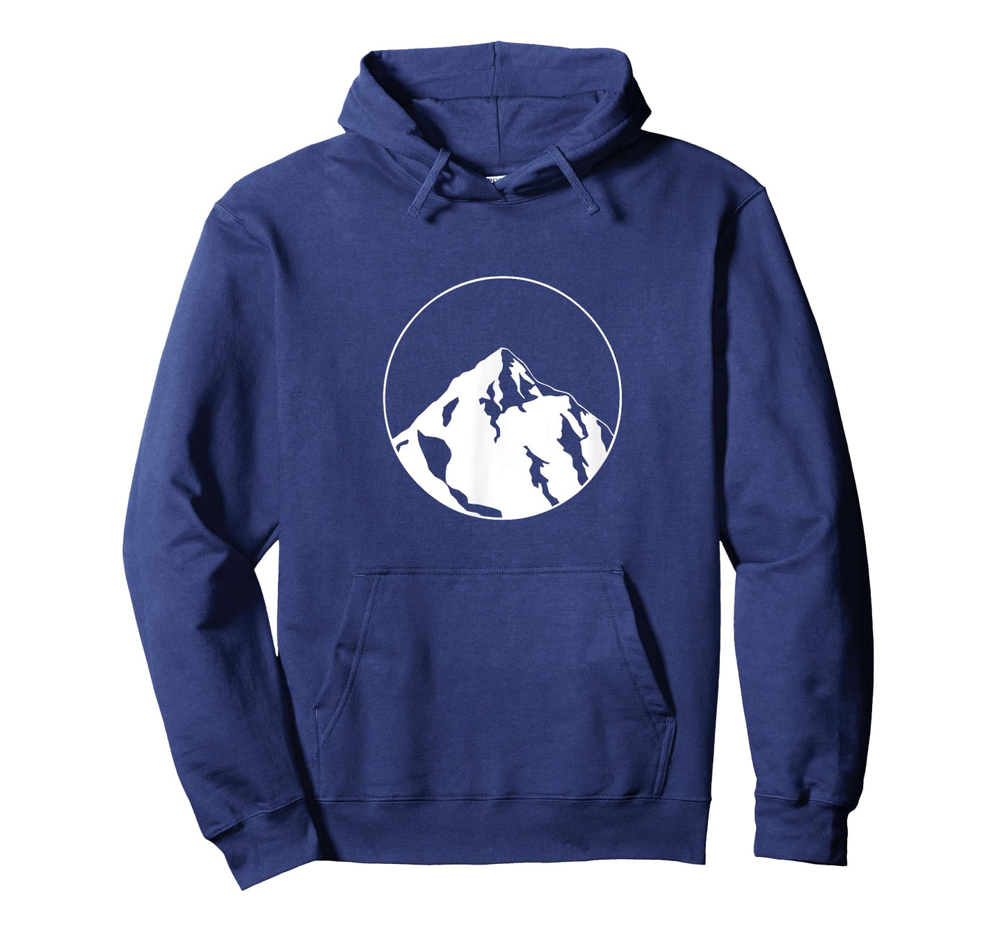 Minimalist Geometric Mountain Motif - Nature Lovers T-Shirt
