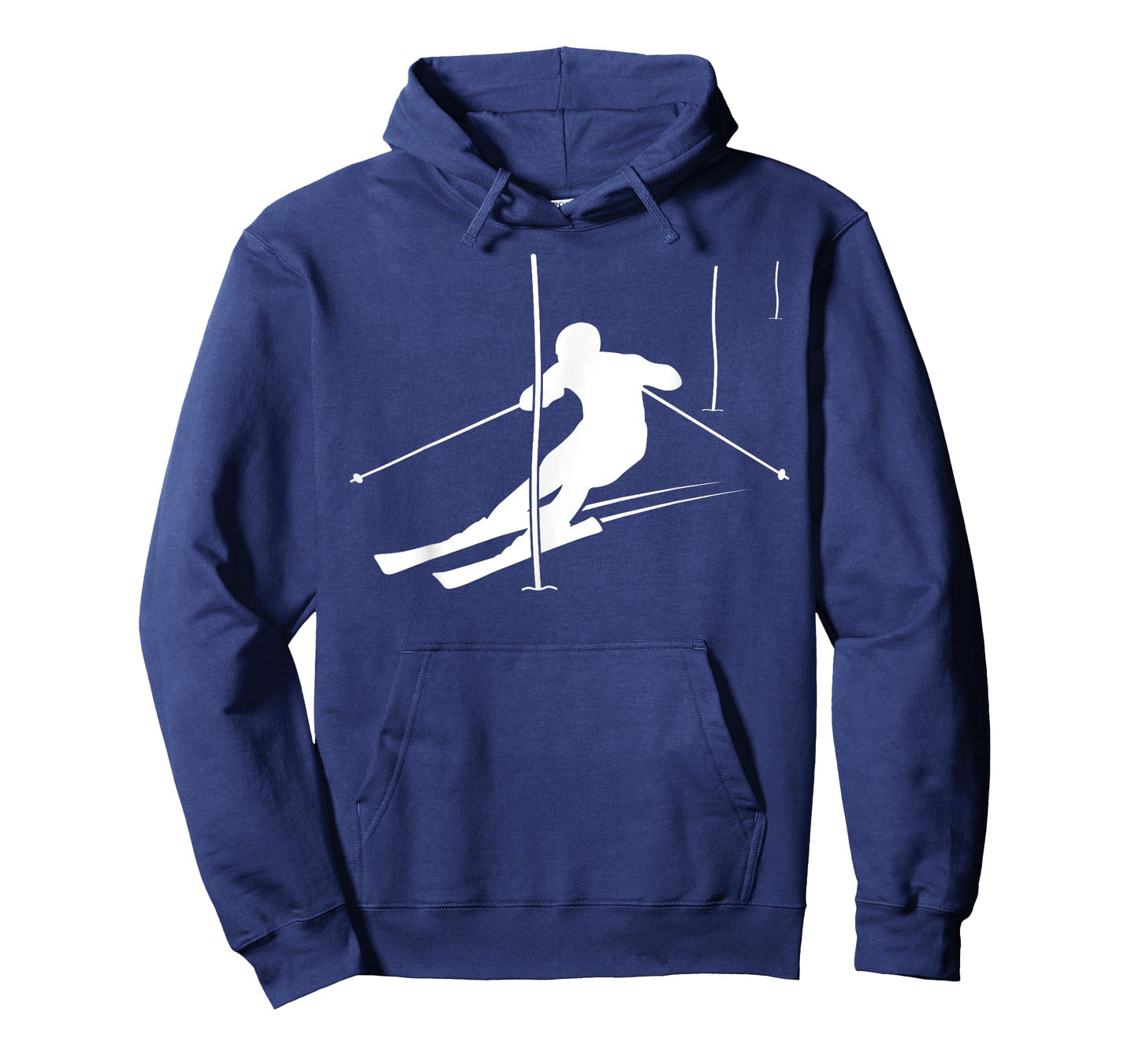 Alpine ski racing, racing runner, ski slope, slalom course skier T-Shirt