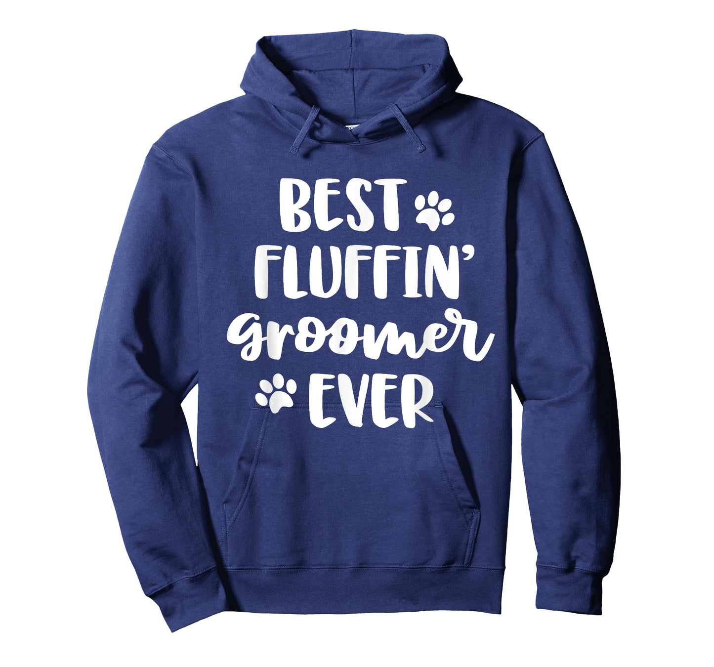 Funny Dog Grooming Gift Women Best Fluffin' Groomer Ever T-Shirt