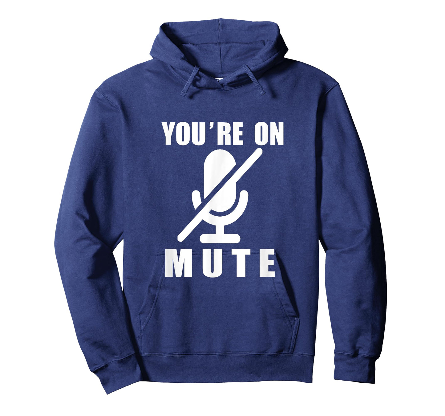 Funny Video Calls You're On Mute T-Shirt - Unisex-Adults, Work, Short Sleeve, T-Shirt, Black, Small