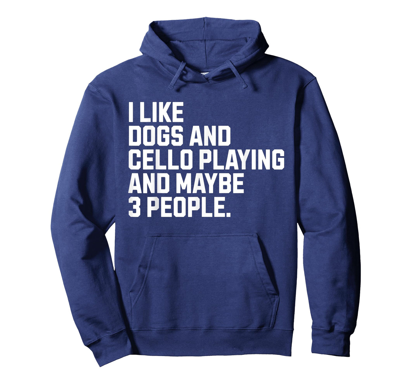 Dog Lover Funny Cello Player I Like Dogs Cello Playing Men Women T-Shirt
