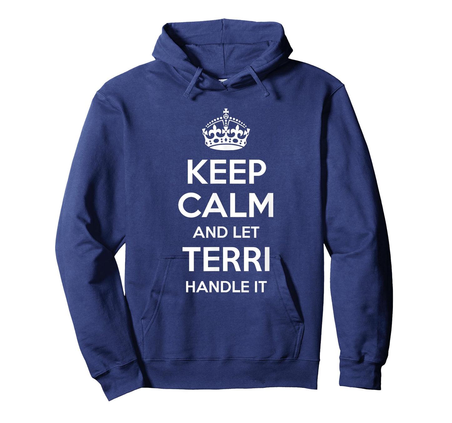 TERRI Keep Calm Personalized Name Funny Birthday Gift Idea T-Shirt
