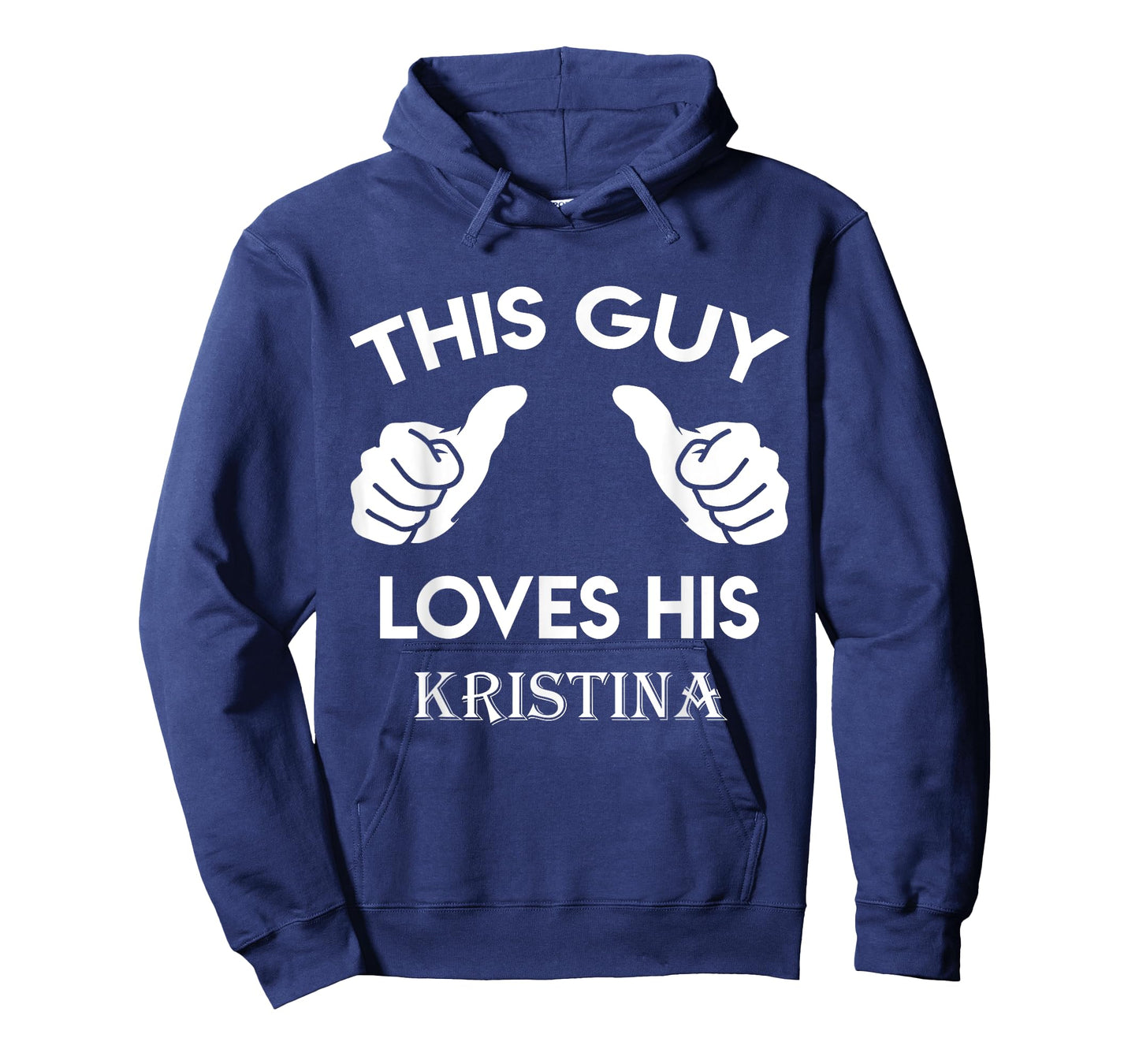 This guy loves his KRISTINA gift valentine Anniversary 24t T-Shirt