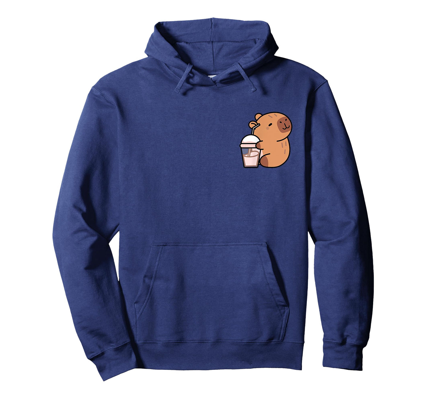 Cute Capybara Kawaii Anime Drinking Bubble Tea Lover T-Shirt