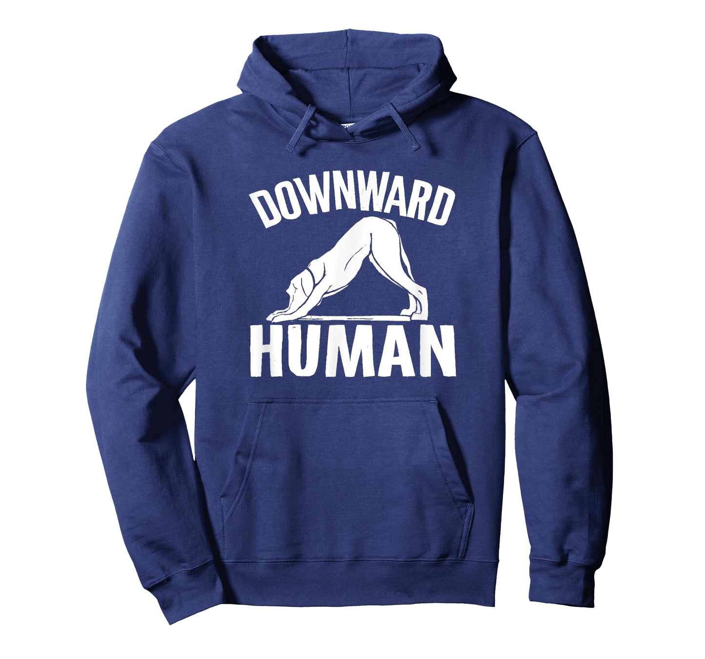 Downward Human, Yoga Pose, Dog Lover, Mediation T-Shirt, Small, Black