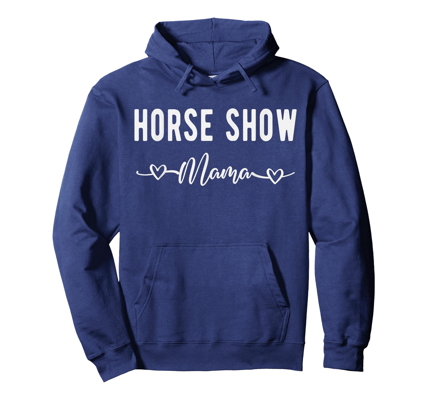 Horse Show Mama Funny Equestrian Gift Horse Racing Lover Mom T-Shirt