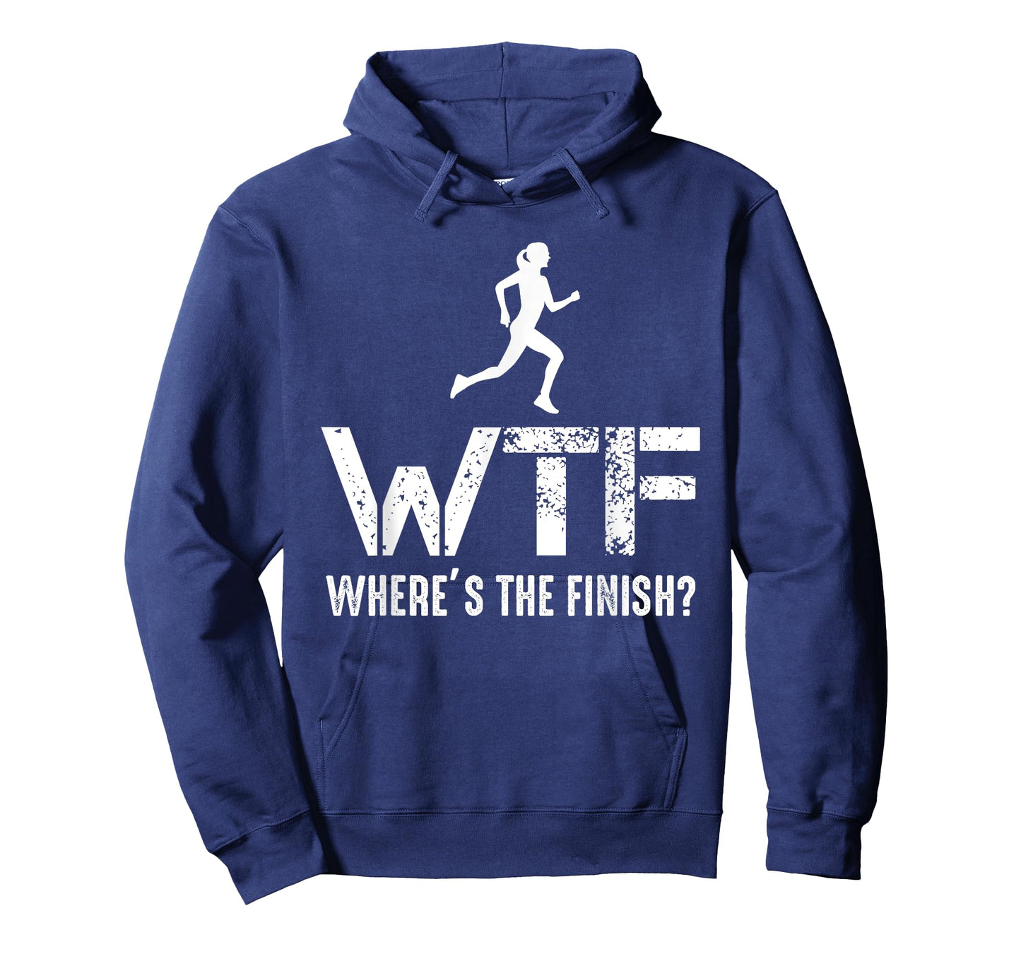 WTF Wheres The Finish - Funny Running Athlete T-Shirt