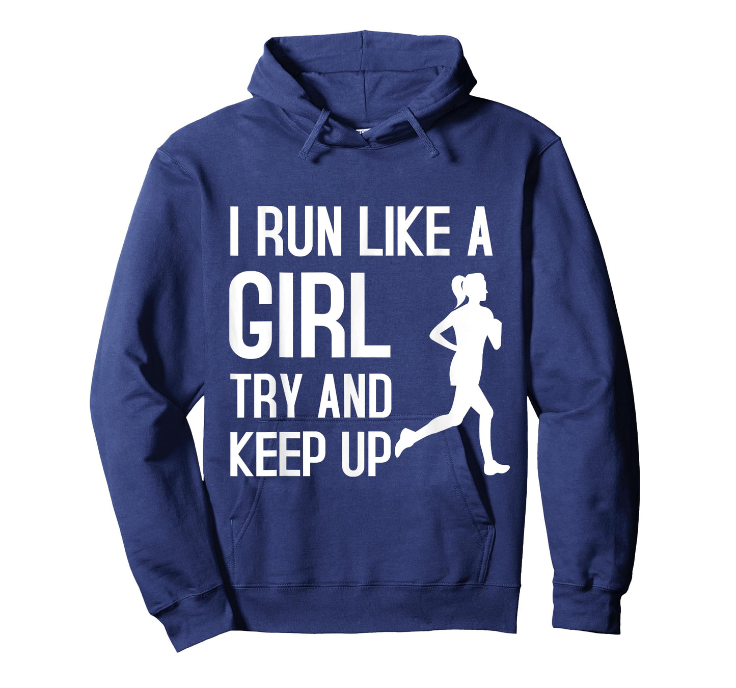 I Run Like A Girl Try To Keep Up Shirt Funny Running Shirt T-Shirt