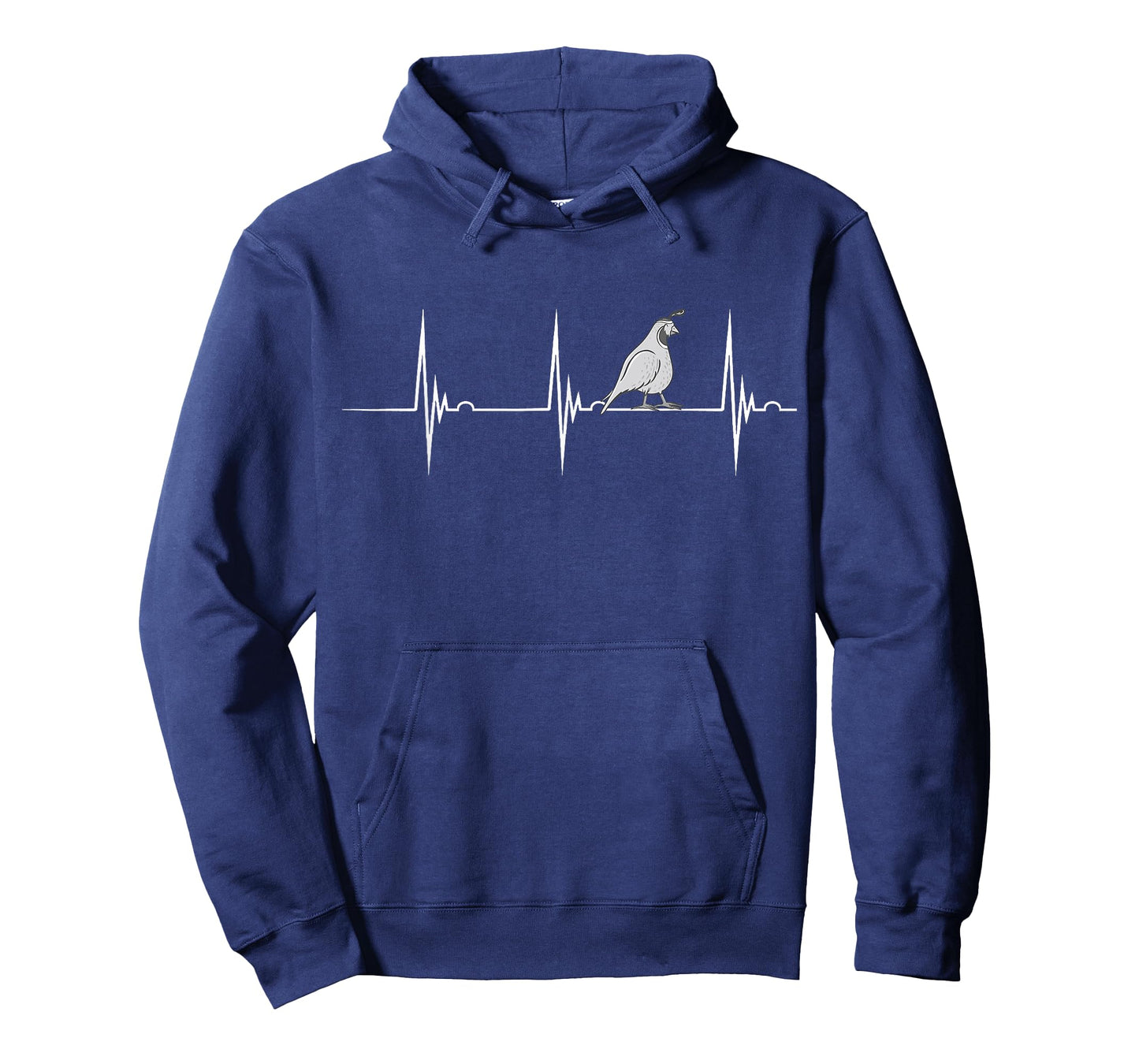 Quail Bird Quail Owner Bird Watcher Heartbeat EKG Pulse T-Shirt