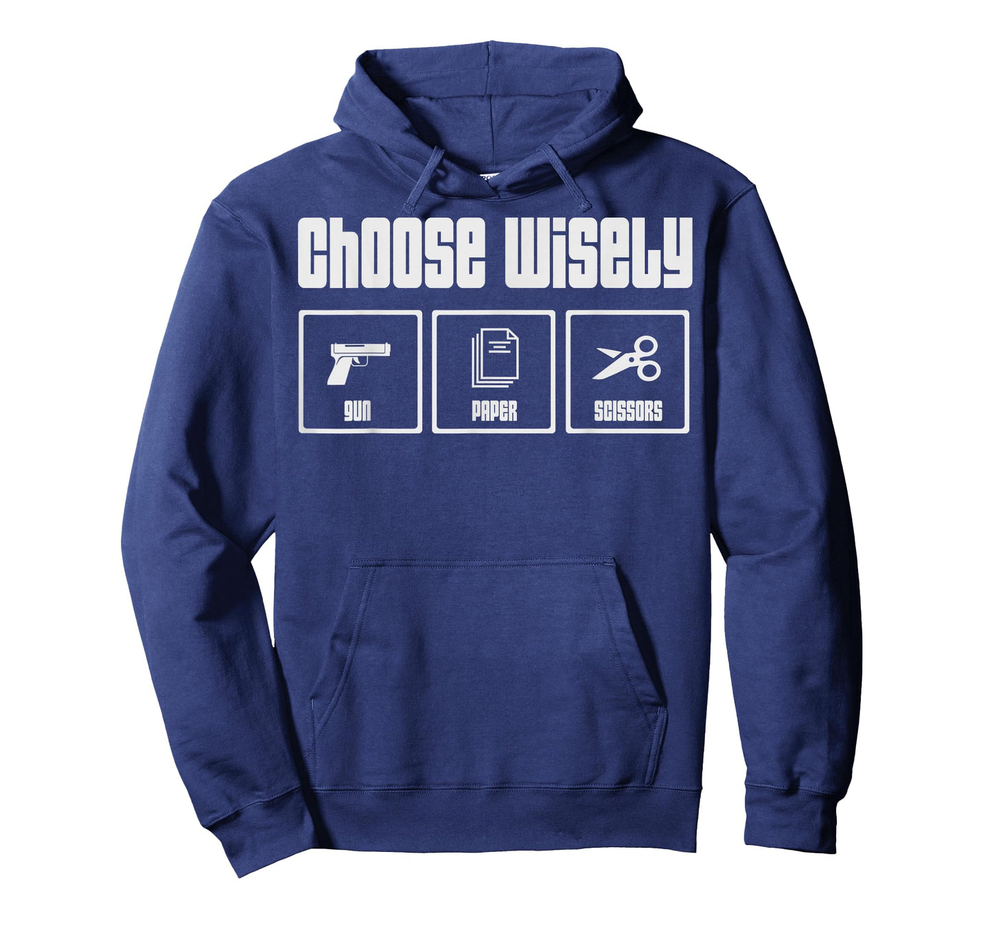 Gun Paper Scissors, Choose Wisely, Funny Gun Owner T-Shirt