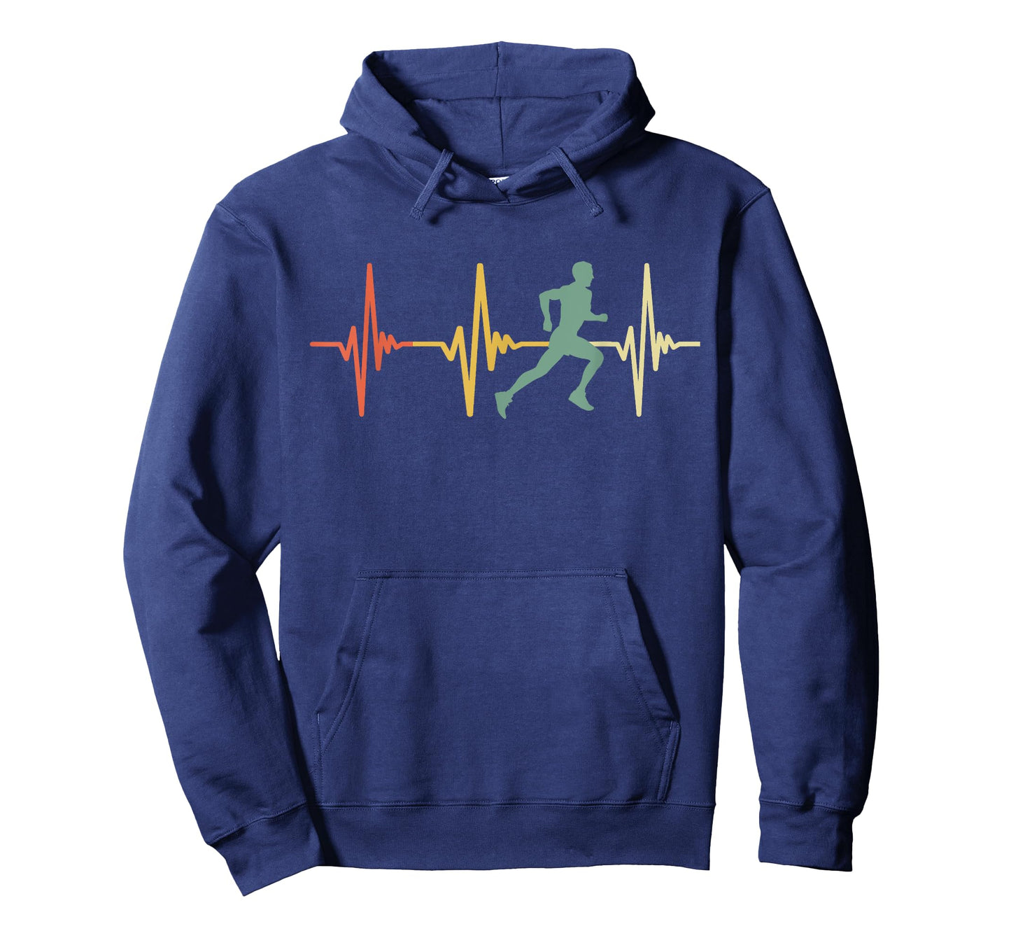 Cross Country Shirt Retro Heartbeat Running Runner T-Shirt