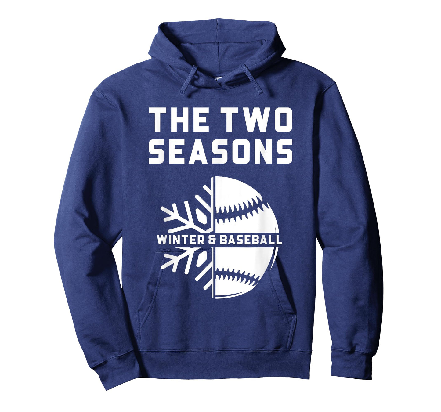 Fun Baseball Fans - 2 Seasons Winter & Baseball T-Shirt