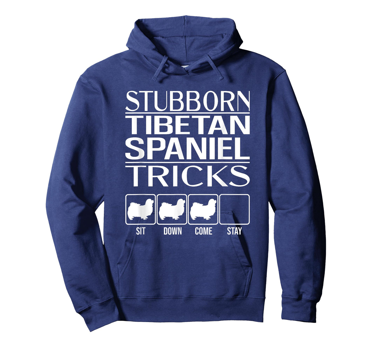 Stubborn Tibetan Spaniel Tricks, dog, Funny Tibetan Spaniel T-Shirt