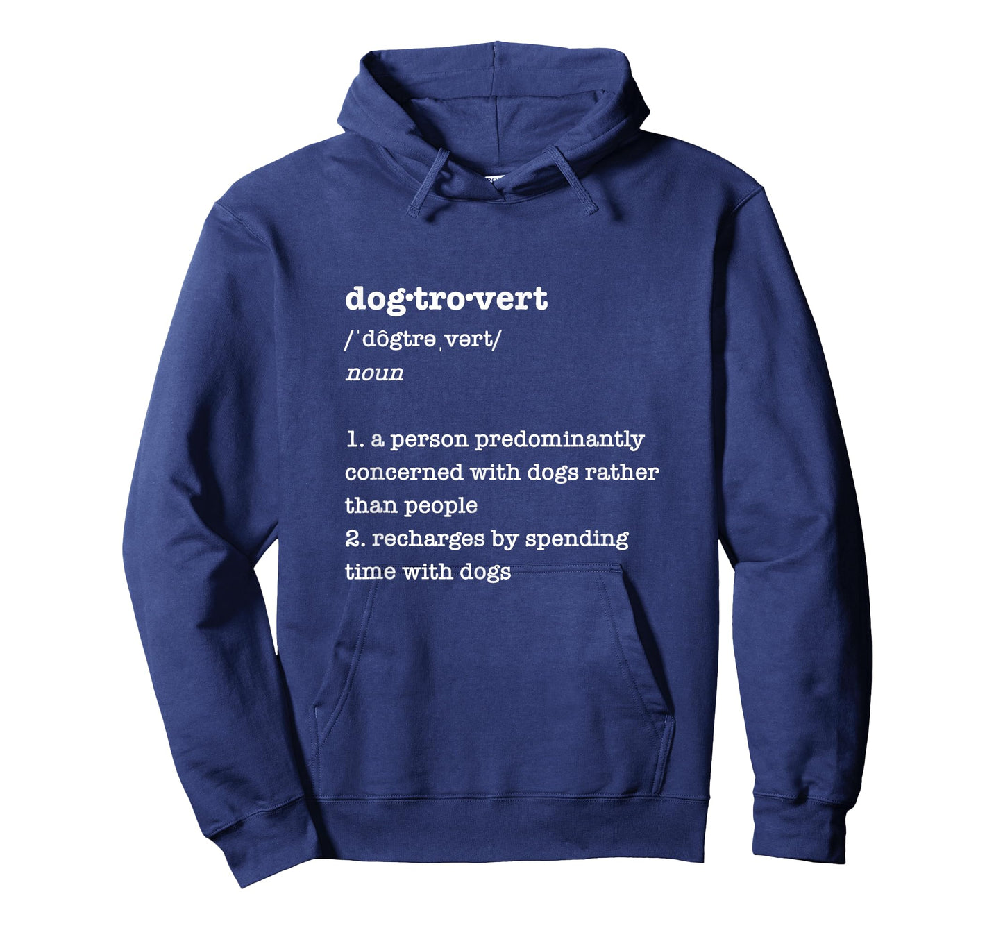 Pixel & Paper Art Apparel for Dog Lovers Dogtrovert Definition Funny Gift for Introvert Dog Lovers Unisex-Adults Black T-Shirt Small Classic Fit T-Shirt