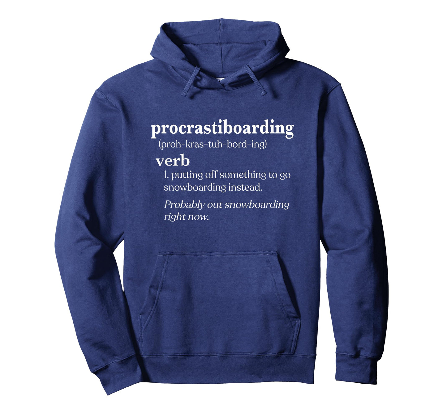 Snowboarder Gifts Men Women Procrastiboarding Snowboarding T-Shirt
