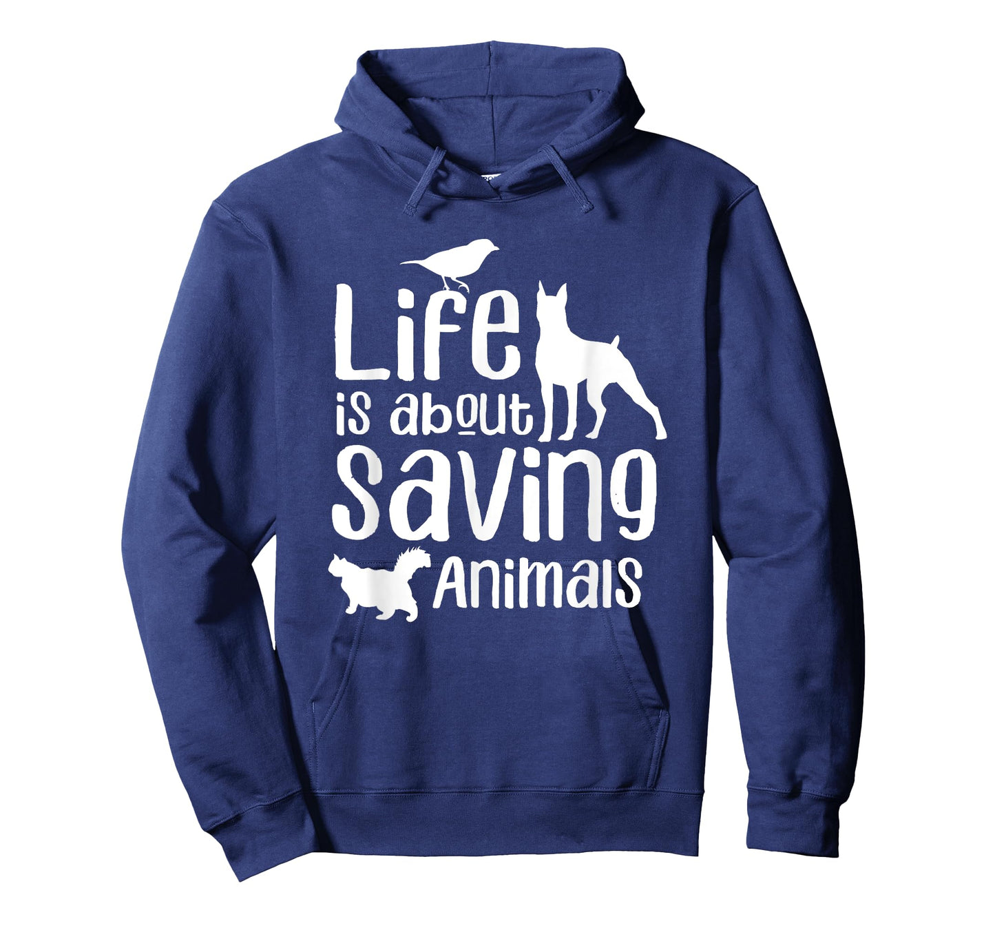 Life Is About Saving Animals Rescuer Animal Rescue Save T-Shirt