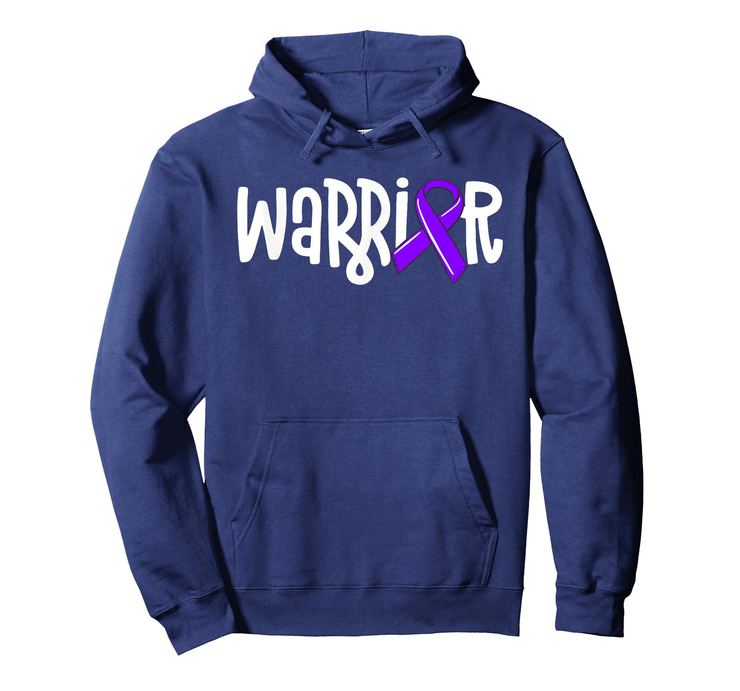 Warrior Hodgkins Lymphoma Awareness Violet Ribbon Cancer T-Shirt