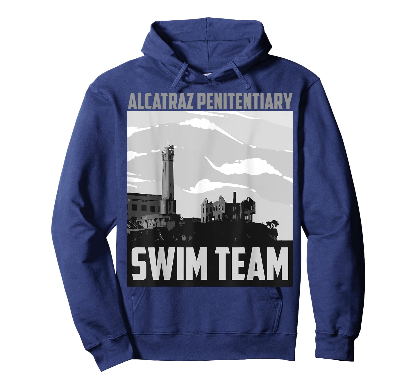 Cute Fancy Alcatraz Penitentiary Swim Team Shirt Gift T-Shirt