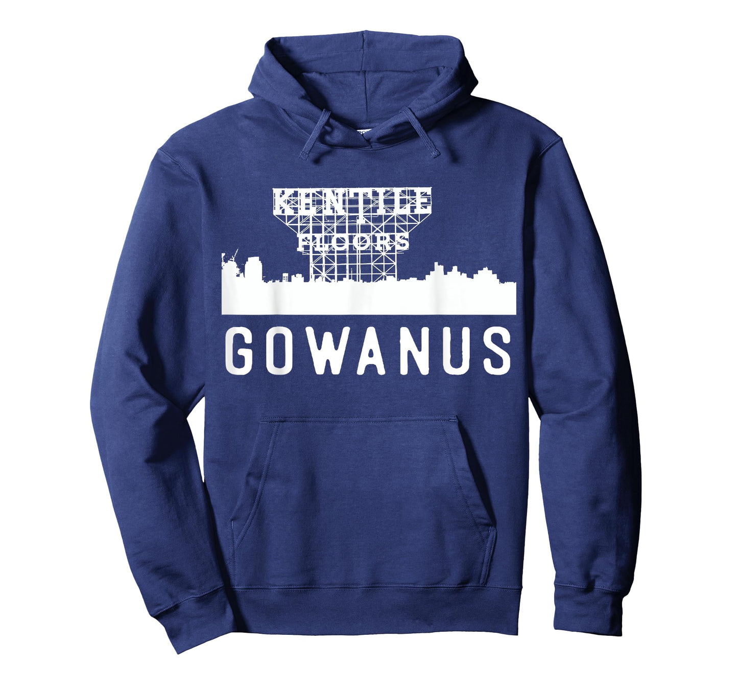 Gowanus Brooklyn New York NY Home Neighborhood Skyline T-Shirt
